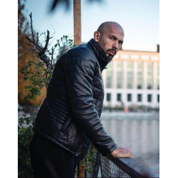 Cobra Andrew Tate Leather Puffer Jacket